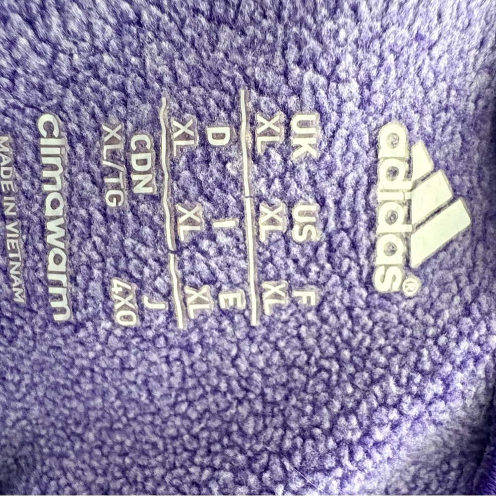 Adidas Blue Hoodie with Red Stripes - Picture 10 of 11